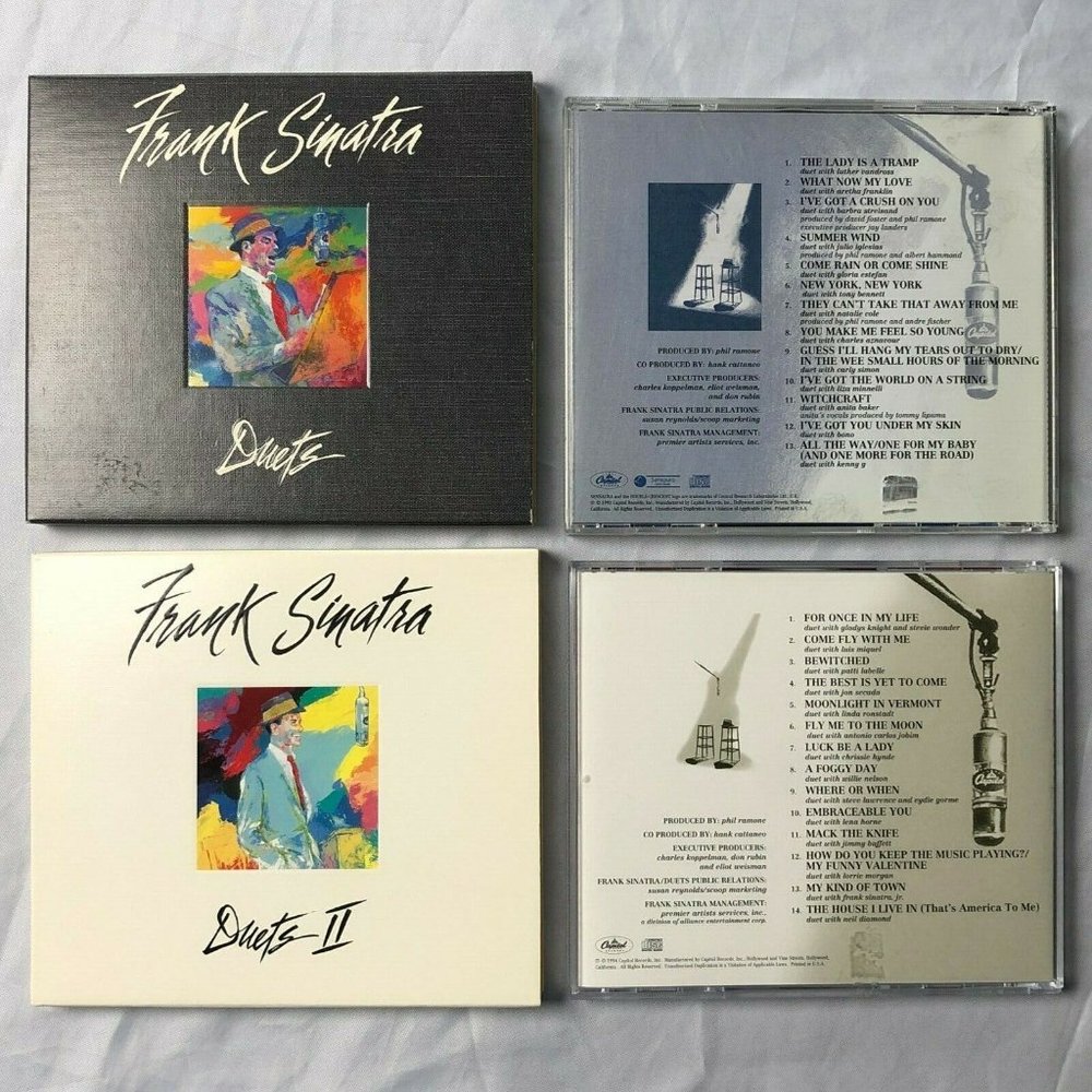 Frank Sinatra 3 CD Bundle Duets 1+2 Slipcases + Best Reprise Good Years 1991-94 - Picture 10 of 10